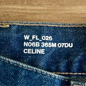 Celine SZ 27” Jeans